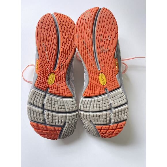 Merrell Vibram Women's White Orange Mesh Athletic #1231732 Running Shoes Sz. 6 - Picture 9 of 11